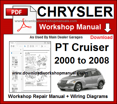 Chrysler PT Cruiser Workshop Service Repair Manual Download